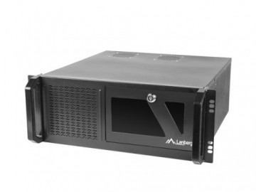 Lanberg Rackmount server ATX chassis 450/08 19''/4U