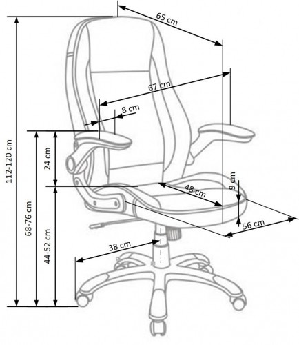 SATURN chair  melns image 2