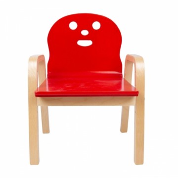Krēsls bērniem HAPPY 39x36xH46.5/51/55.5/60cm sarkans