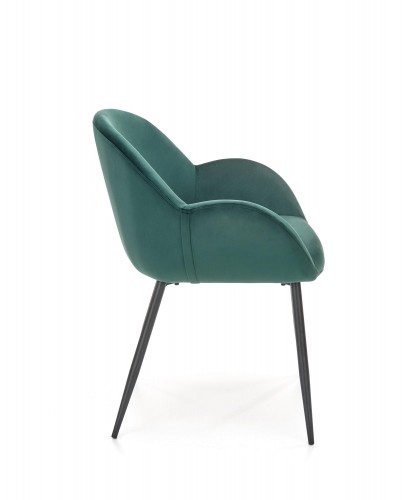 Halmar K480 chair dark green image 3