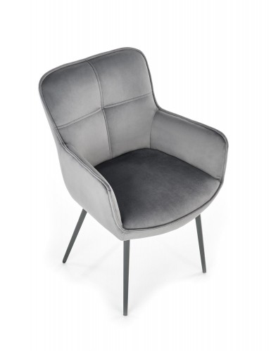 Halmar K463 chair grey image 2