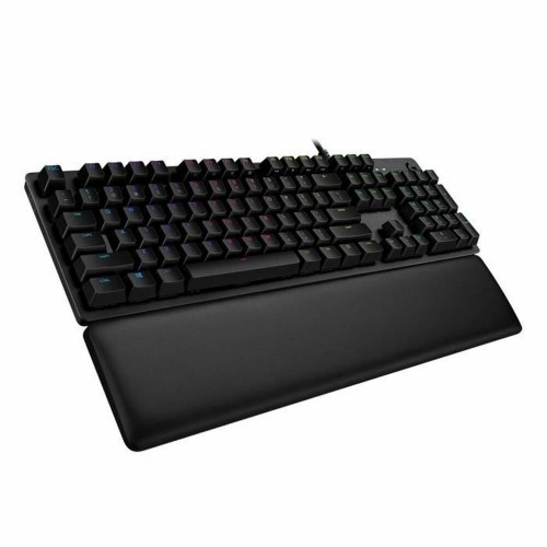 Bluetooth Tastatūra ar Planšetes Balstu Logitech G513 CARBON LIGHTSYNC RGB Mechanical Gaming Keyboard, GX Brown image 1