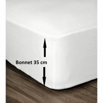 Подогнанный лист Lovely Home Белый Двуспальная кровать (140 x 190 cm)