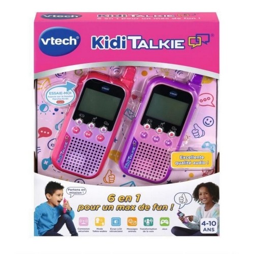 Walkie-Talkie Vtech Kidi Talkie Фиолетовый Розовый image 2