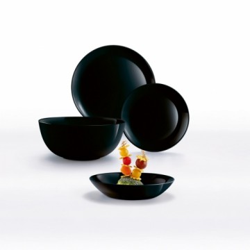 Māla trauki Luminarc 9311622 Melns (19 pcs)