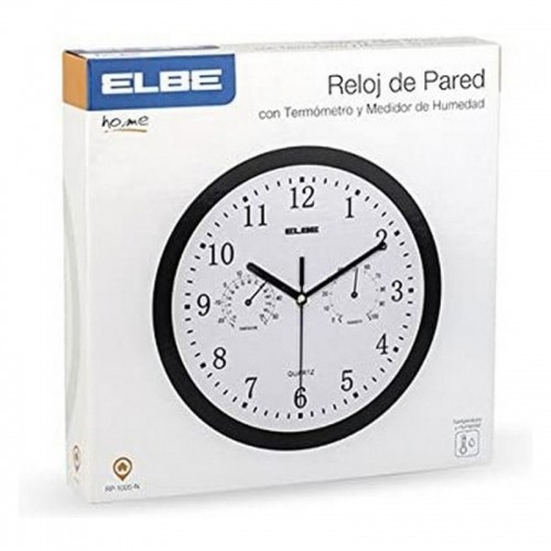 Sienas pulkstenis ELBE RP-1005-N Balts/Melns image 2