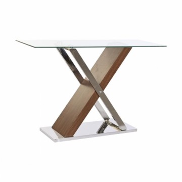 Вспомогательный стол DKD Home Decor Стеклянный Сталь (120 x 40 x 75 cm)
