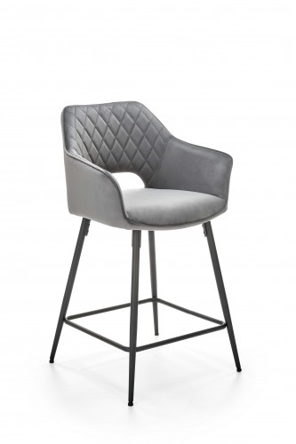 Halmar H107 bar stool, color: grey image 1
