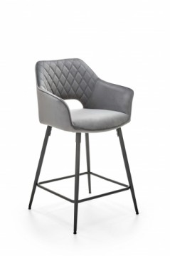 Halmar H107 bar stool, color: grey