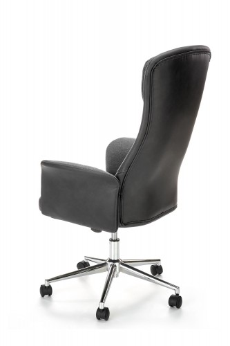 Halmar ARGENTO swivel armchair, graphite/black image 4