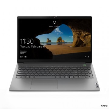 Lenovo ThinkBook 15 Gen 3 (15" AMD) 5700U Notebook 39.6 cm (15.6") Full HD AMD Ryzen™ 7 16 GB DDR4-SDRAM 512 GB SSD Wi-Fi 6 (802.11ax) Windows 11 Pro Grey