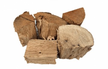 Medžio gabaliukai SMOKEY OLIVE WOOD Holm Oak (Holmo ąžuolas) No.5, 1,5 kg