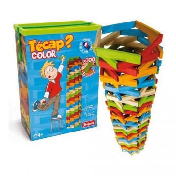 Bigbuy Kids Celtniecības Komplekts Tecap Color Koks 300 Daudzums