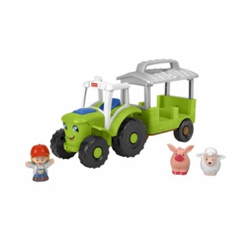 Playset Fisher Price Little People Zaļš Traktors