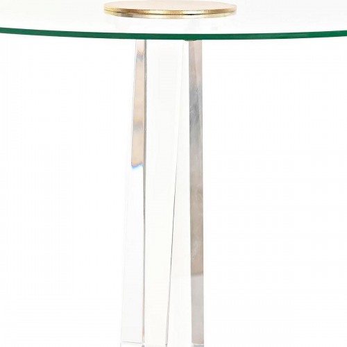 Вспомогательный стол DKD Home Decor Позолоченный Металл Акрил (42 x 42 x 60 cm) image 3
