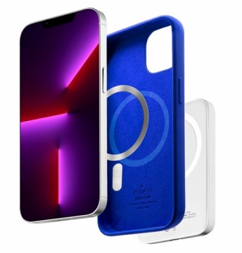 Icon Mag dėklas PURO skirtas iPhone 13 Pro, mėlynas / IPC13P61ICONMAGDKBL
