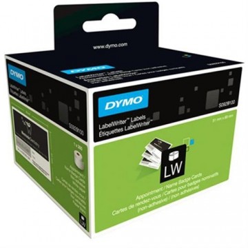DYMO LabelWriter glue-free business cards / nameplates, 51x89mm, 300pcs, white S0929100