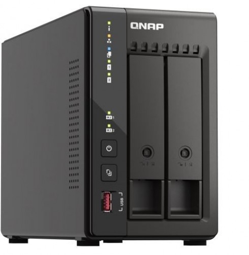 Qnap Server TS-253E-8G 2-bay desktop NAS Intel Celeron J6412 2GHz image 2