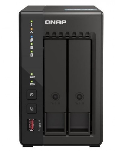 Qnap Server TS-253E-8G 2-bay desktop NAS Intel Celeron J6412 2GHz image 3