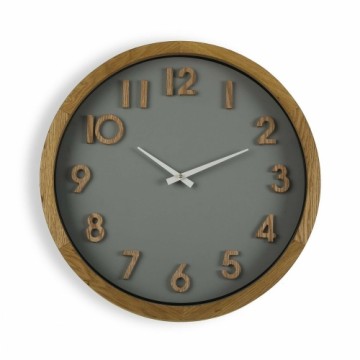 Настенное часы Versa 50 cm Деревянный MDF Деревянный MDF/Стеклянный