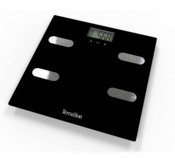 Electronic bathroom scale Fitness Black Terraillon 14464