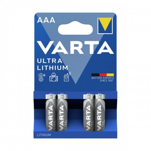 Baterijas Varta Ultra Lithium (4 Daudzums) image 2