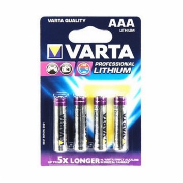 Baterijas Varta Ultra Lithium (4 Daudzums)