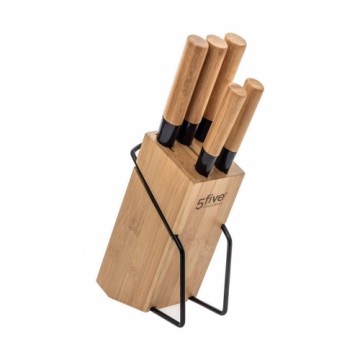 Набор ножей с деревянной подставкой 5five (32,5 x 22,5 x 7,5 cm)