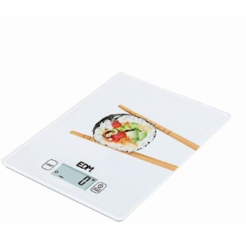 virtuves svarus EDM Balts 5 kg (14 x 19.5 cm)