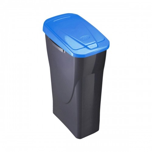 Bigbuy Home Atkritumu tvertne Melns/Zils polipropilēns (15 L) image 1