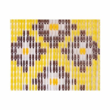 Aizkari EDM Dzeltens polipropilēns (90 x 210 cm)
