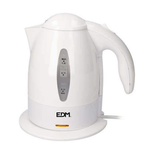 Чайник EDM Белый 2200 W полипропилен (1 L) image 1
