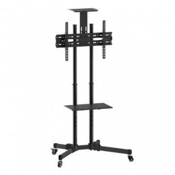 Techly Mobile TV stand for 37-70 inches 50 kg, two shelves