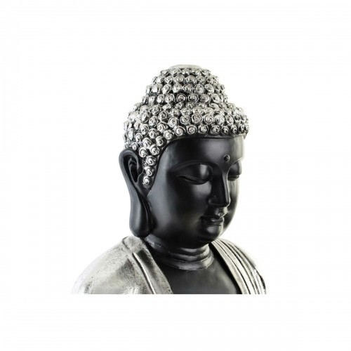 Декоративная фигура DKD Home Decor Серебристый Чёрный Будда Смола Восточный (43 x 37 x 57 cm) image 2