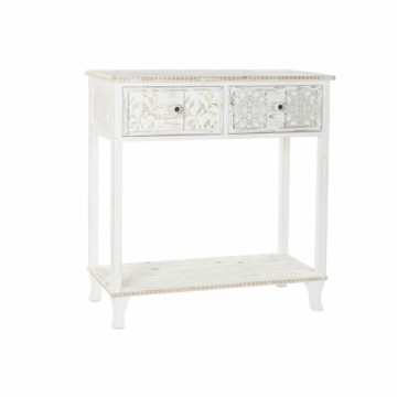 Konsole DKD Home Decor Koks Balts (81 x 36 x 85 cm)