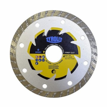 Griešanas disks Tyrolit 115 x 2 x 22,23 mm