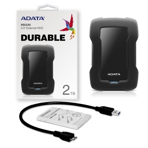 Adata Durable Lite HD330 2TB 2.5'' USB3.1 Black image 2