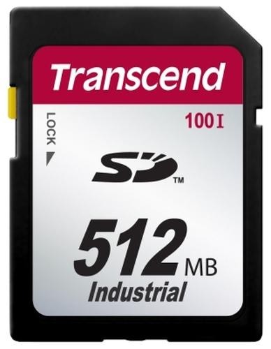 Transcend 512MB SD100I memory card 0.512 GB SD SLC SD karte image 1