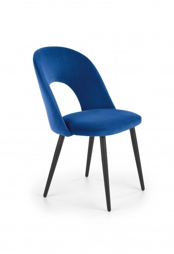 Halmar K384 chair, color: dark blue image 1