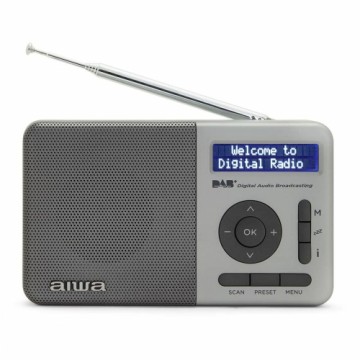 Portatīvais Digitālais Radio Aiwa RD40DABTN Pelēks FM DAB+