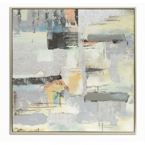Canvas DKD Home Decor Abstrakts Moderns (131 x 3,8 x 131 cm) image 1