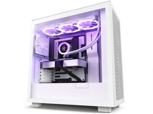 Nzxt PC Case H7 Flow with window white image 4