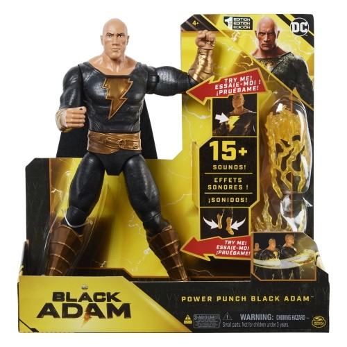 BLACK ADAM figūra 12" Black Adam, ar skaņām, 6064881 image 1