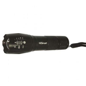 Extradigital Flashlight, 1000lm, 10W, with rechargeable battery 18650