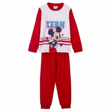 Pajama Bērnu Mickey Mouse Sarkans