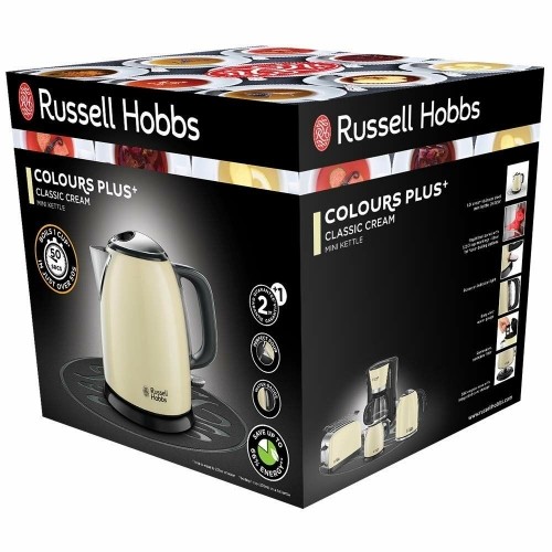 Электрический чайник со светодиодной подсветкой Russell Hobbs 24994-70 Кремовый 2400 W (1 L) image 4