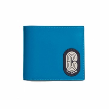 Портмоне мужское Coach CA002-QBO3H Синий Кожа (10,5 x 9,5 x 1,5 cm)