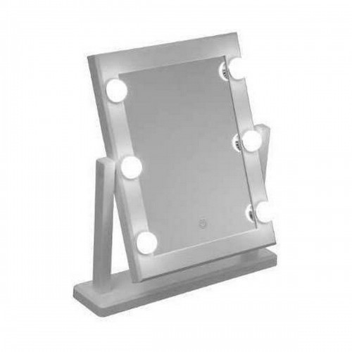 LED Galda Spogulis 5five Hollywood Balts 37 x 9 x 40,5 cm image 2