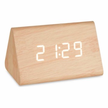 Gift Decor Digitāls Galda Pulkstenis Brūns PVC Koks MDF (11,7 x 7,5 x 8 cm)