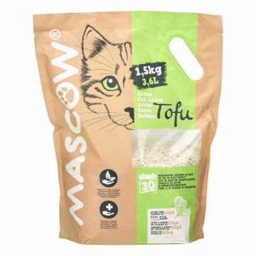 Mascow Smiltis kaķiem Tofu 1,5 Kg Balts